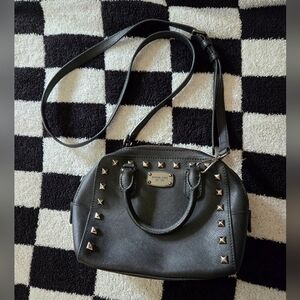 Small studded Michael Kors crossbody purse